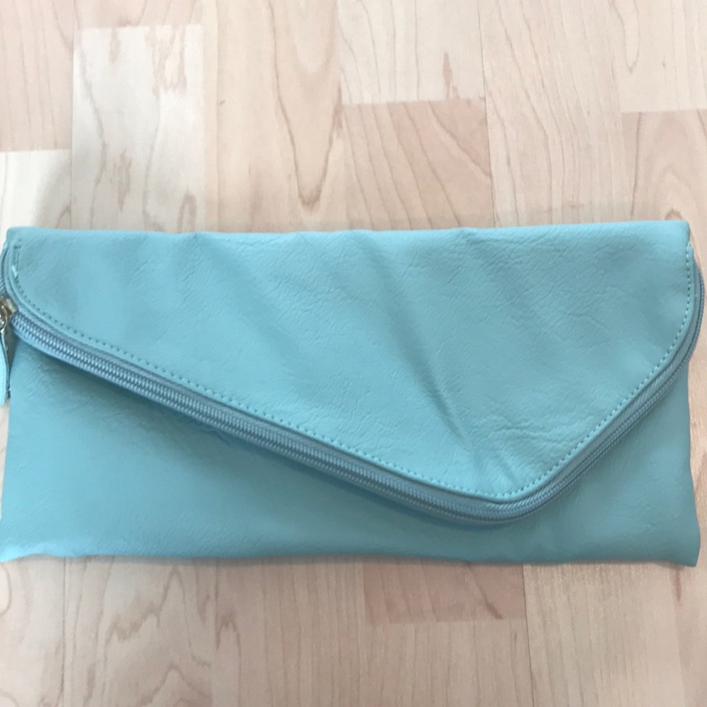 Blue Crossbody/ Clutch